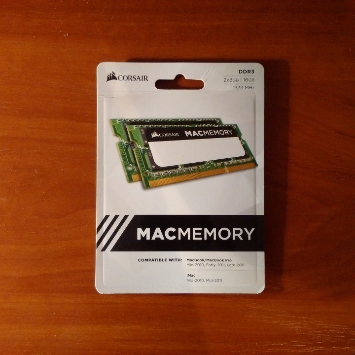 Corsair MacMemory - 16GB - DDR3 1666MHz